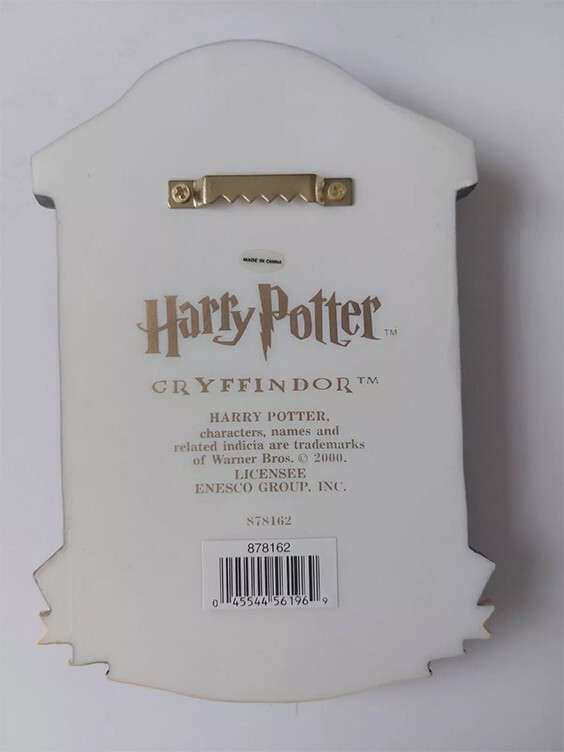 Harry Potter Gryffindor House Wall Plaque, Enesco, Hogwarts