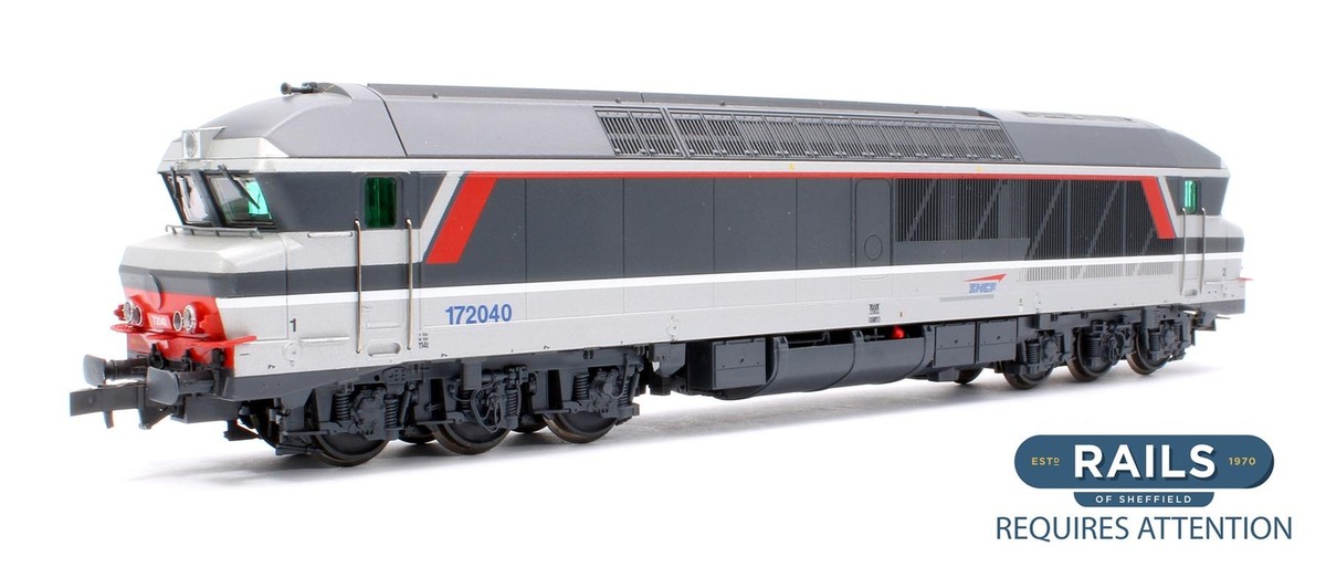 ROCO 'HO' GAUGE 62977 SNCF CC72000 #172040 DIESEL LOCOMOTIVE *DCC