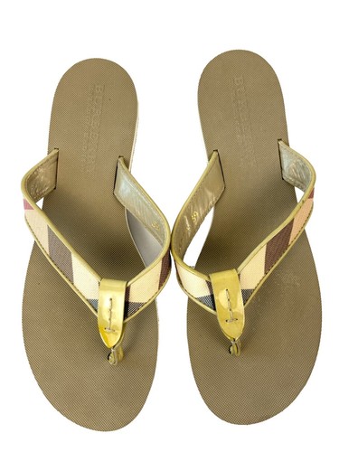 New Burberry Check Trek Fabric, Rubber sole slide sandals size 43, US 10 Burberry Trek Check Sandals, Brand Size 43 ( US Size 10  main image 4