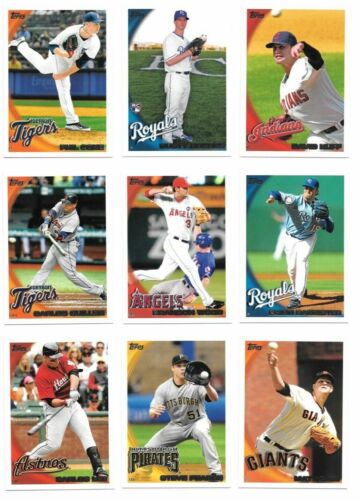 2010 Topps Baseball Serie 2 nur komplett 330 Karten Set Derek Jeter Ruth ROOKIES - Bild 4 von 9