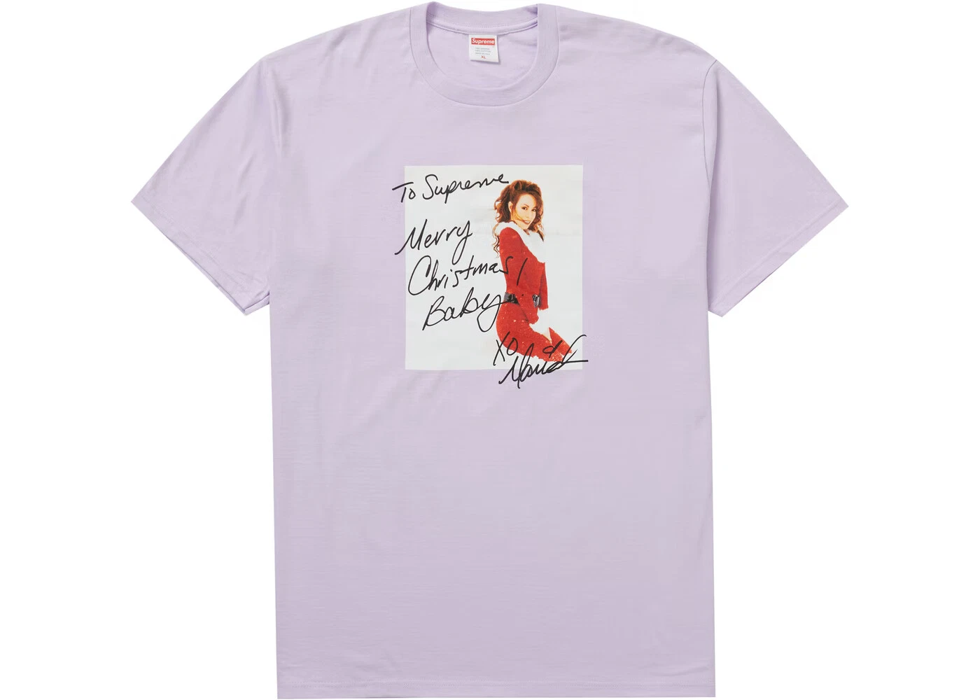 Supreme Mariah Carey Tee Light Purple Men's Medium