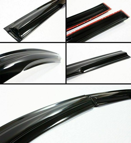 Honda Civic Fits 2006-11 WINDOW VISOR VENT RAIN SHADE RAIN GUARDS DEFLECTOR - Picture 6 of 8
