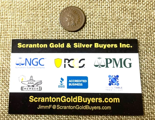 1876 Indian Head Penny 1c Fine Philadelphia #806