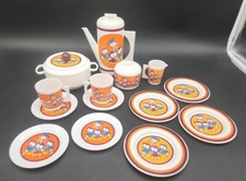 14- Vintage Donald Duck Tea Set -1950 Made In FRANCE