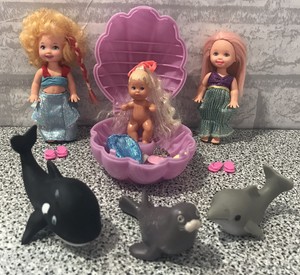 vintage mermaid barbie