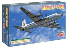 Minicraft Maßstab 1:144 C-118A USAF MATS mit 2 Markierungsoption (WSL)