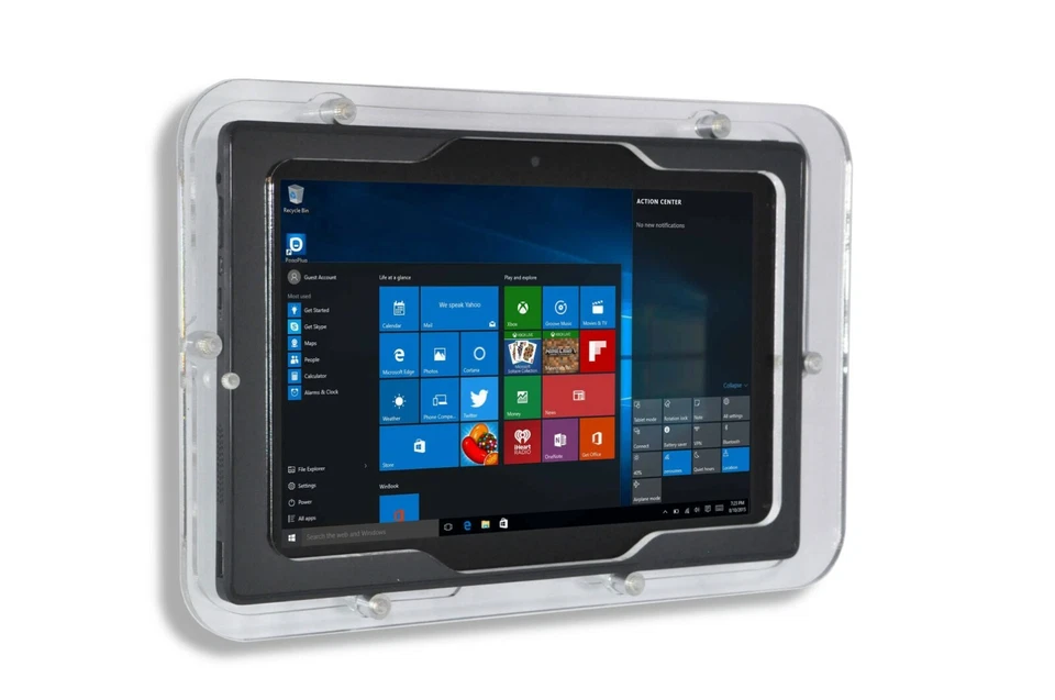 Lenovo TAB M11 K11 M10 Plus P10 E10 P11 Pro 10e Acrylic security VESA Wall Mount - Image 3 of 4