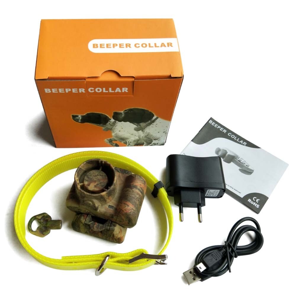 Collier repérage chasse sonore rechargeable pour chien d'arrêt