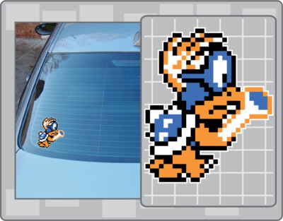 IGGY KOOPA Sprite #1 from Super Mario Bros. Vinyl Decal Car Sticker Koopalings