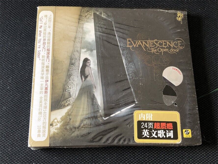 Evanescence The Open Door China First Edition w/OBI Sticker CD Like new VeryRare