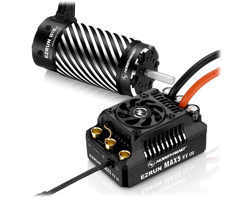 Hobbywing EZRUN MAX5 HV Combo 56118SD 650kV G2 38010603 modellismo