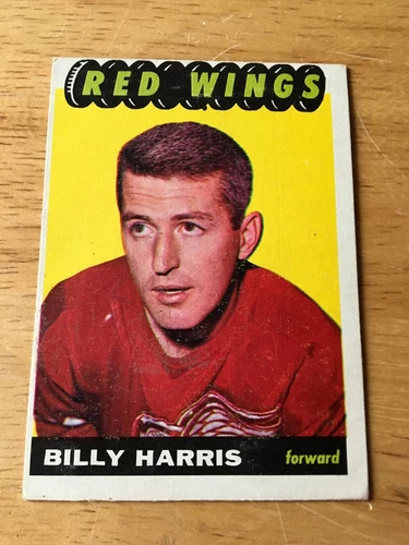 Topps Hockey 1965-66 Billy Harris Detroit Red Wings card # 53