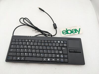 MC-818 82 Keys USB Keyboard Wired Keyboard Built-in Touchpad USB HUB Port