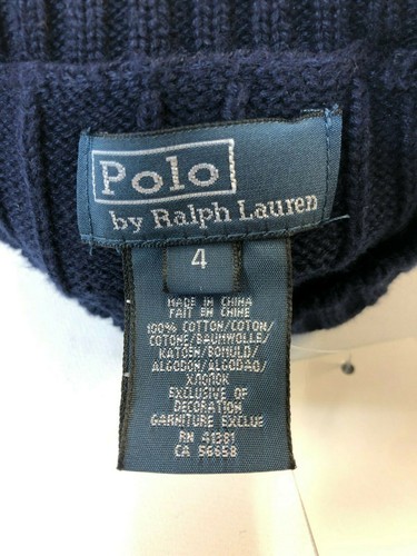 Polo Ralph Lauren Cable Knit Crew Neck Sweater New with Tags - Picture 5 of 9