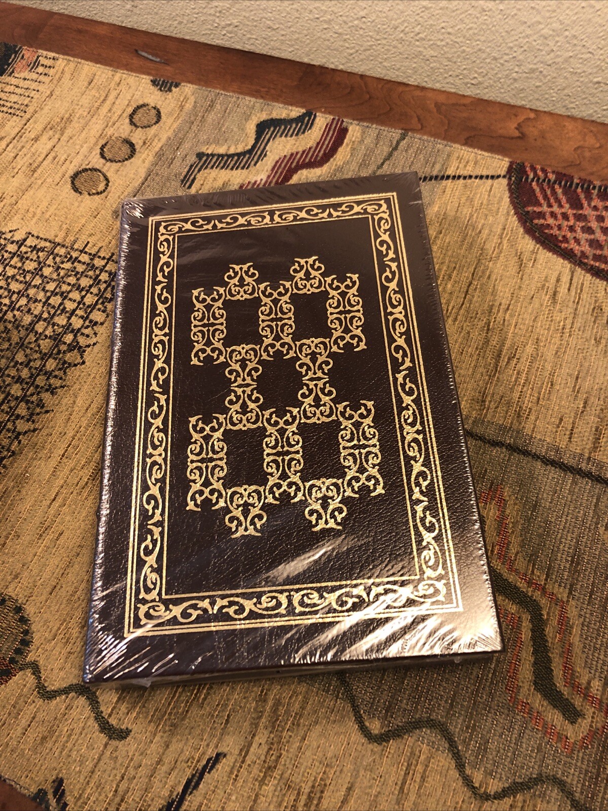 Tom Brokaw Signed SEALED 1st Edition A LONG WAY FROM HOME Easton Press Leatherbound