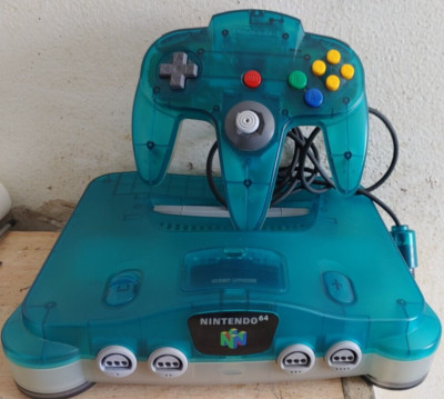 Nintendo 64 64-bit Video Game System Konsole (complete and fully working)