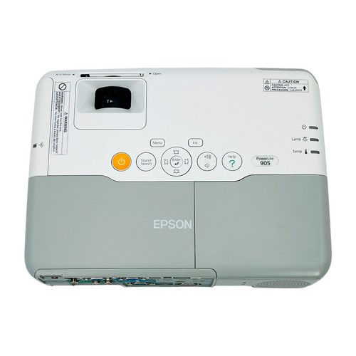Proyector 3LCD EPSON PowerLite 905 - Juego de paquete compatible con MacBook Mac iOS USB-C - Imagen 7 de 9
