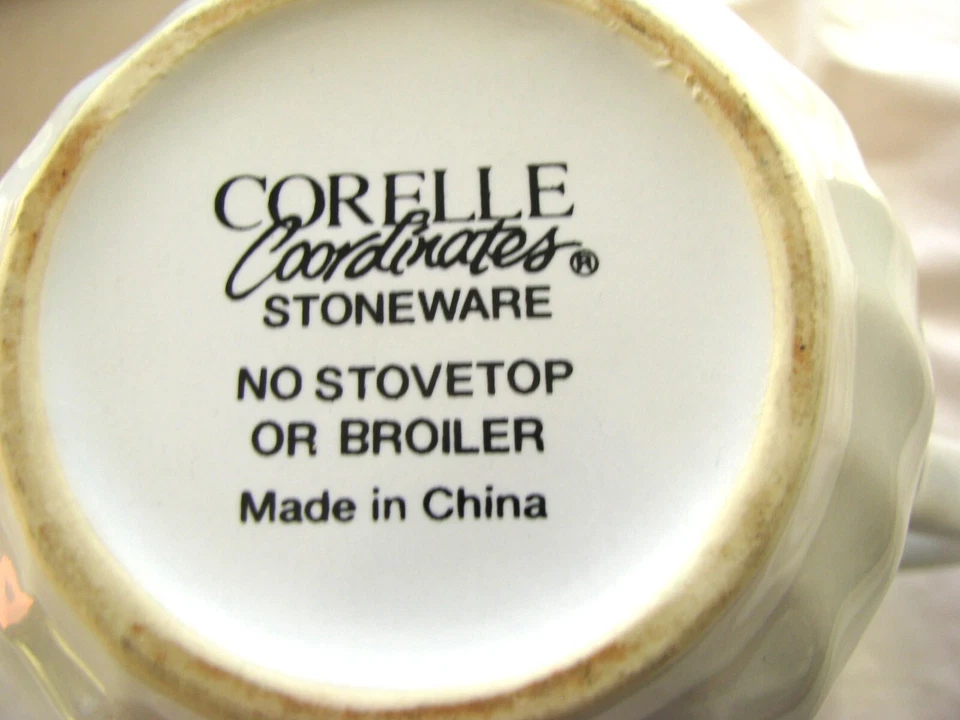 Corell 糖碗 带盖子和奶油套装 康宁 Green Callaway Ivy 图案 状况极佳 C — 第 3/4 张图片