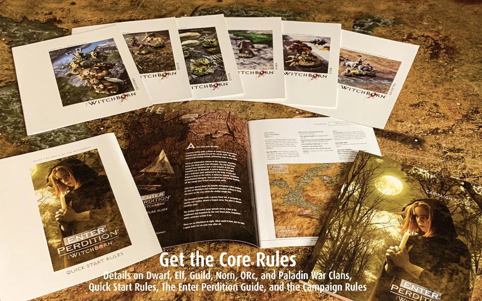 The WitchBorn: Enter Perdition, CLASSIC—OOP—65 Reaper Bones Minis—FINAL SETS! - Image 4 of 4