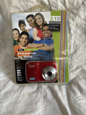 In Box Unopened Vivitar Freelance Digital Camera 2.1 Mega Pixels 1.5 inch Screen