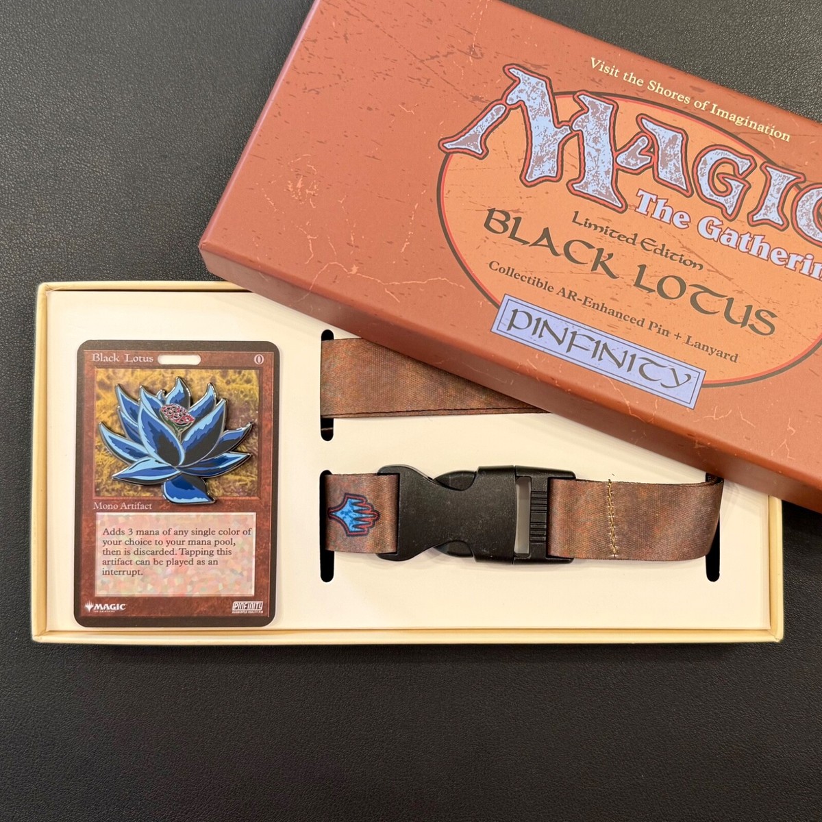 MTG PINFINITY ブラックロータス Pinfinity MTG Black Lotus Pin Mythic Chase Serialized