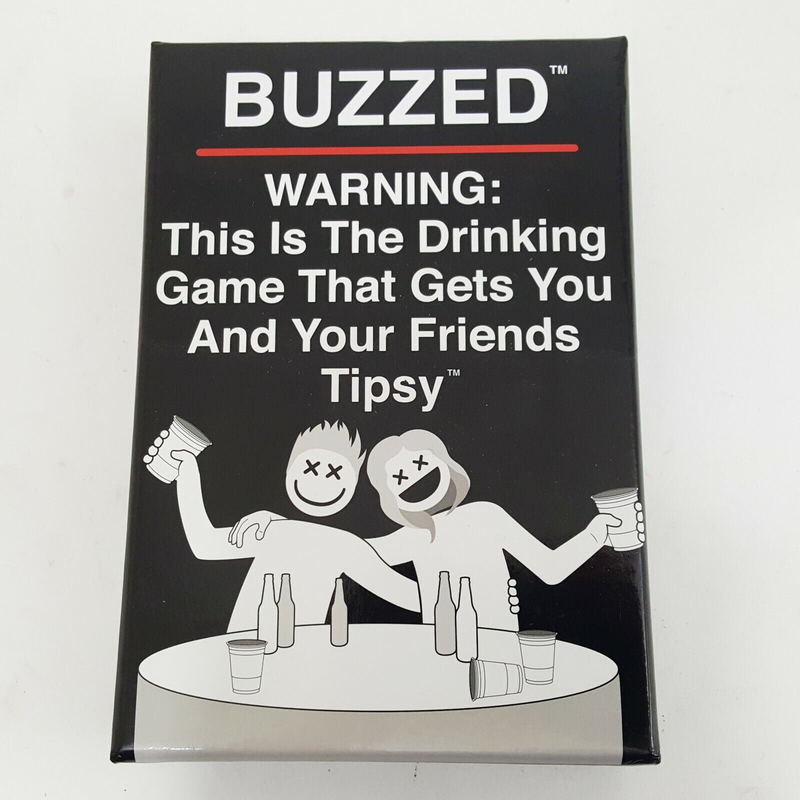 Buzzed Drinking Game Card Tipsy Question Answer Q&A Funny Humor | eBay