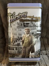 Milton S. Hershey Tin Building A Legacy Canister Series #2 1996 Made In USA