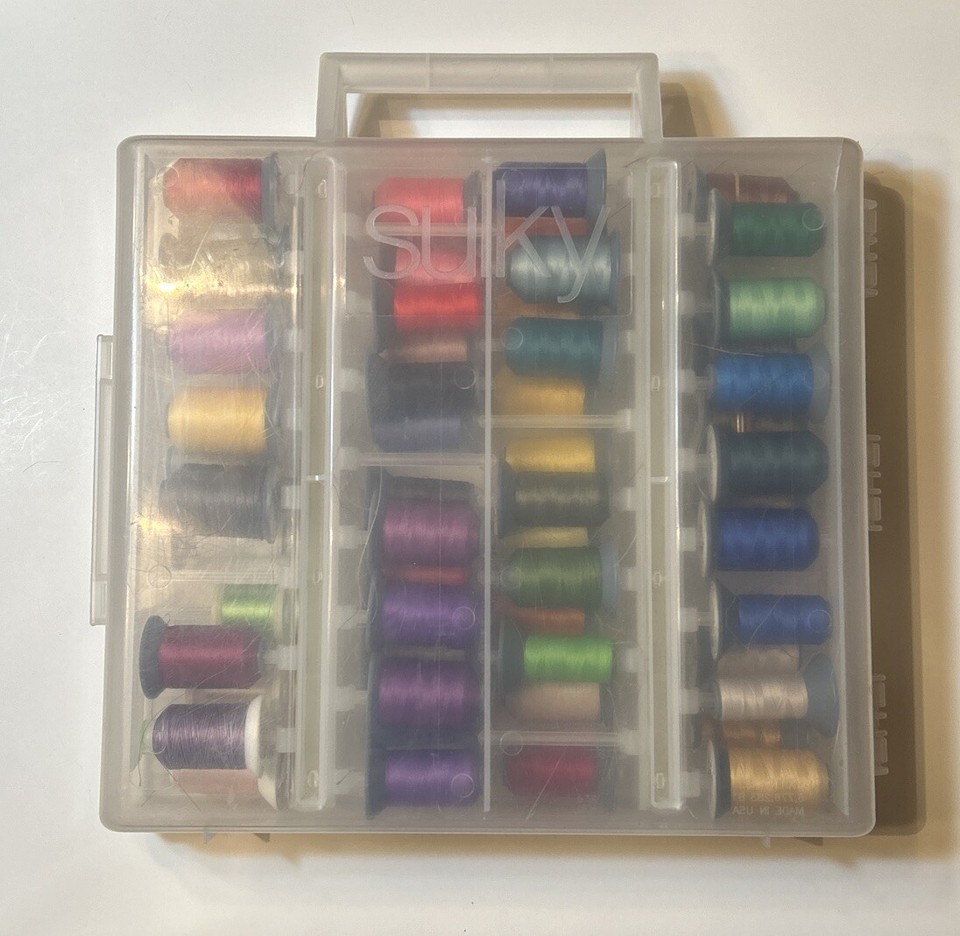 Sewing Embroidery Thread Spools Pacesetter mix lot Various Colors