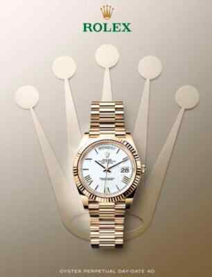 Vintage Rolex Luxury Watch Ad Print Advertising Reproduction 12 x 17