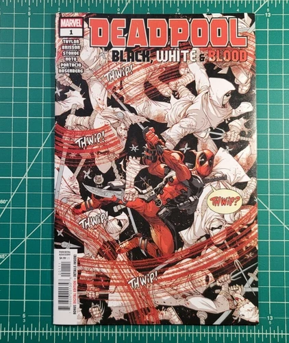DEADPOOL BLACK WHITE & BLOOD #1 (2021) NM Stokoe Variant Marvel Comics 