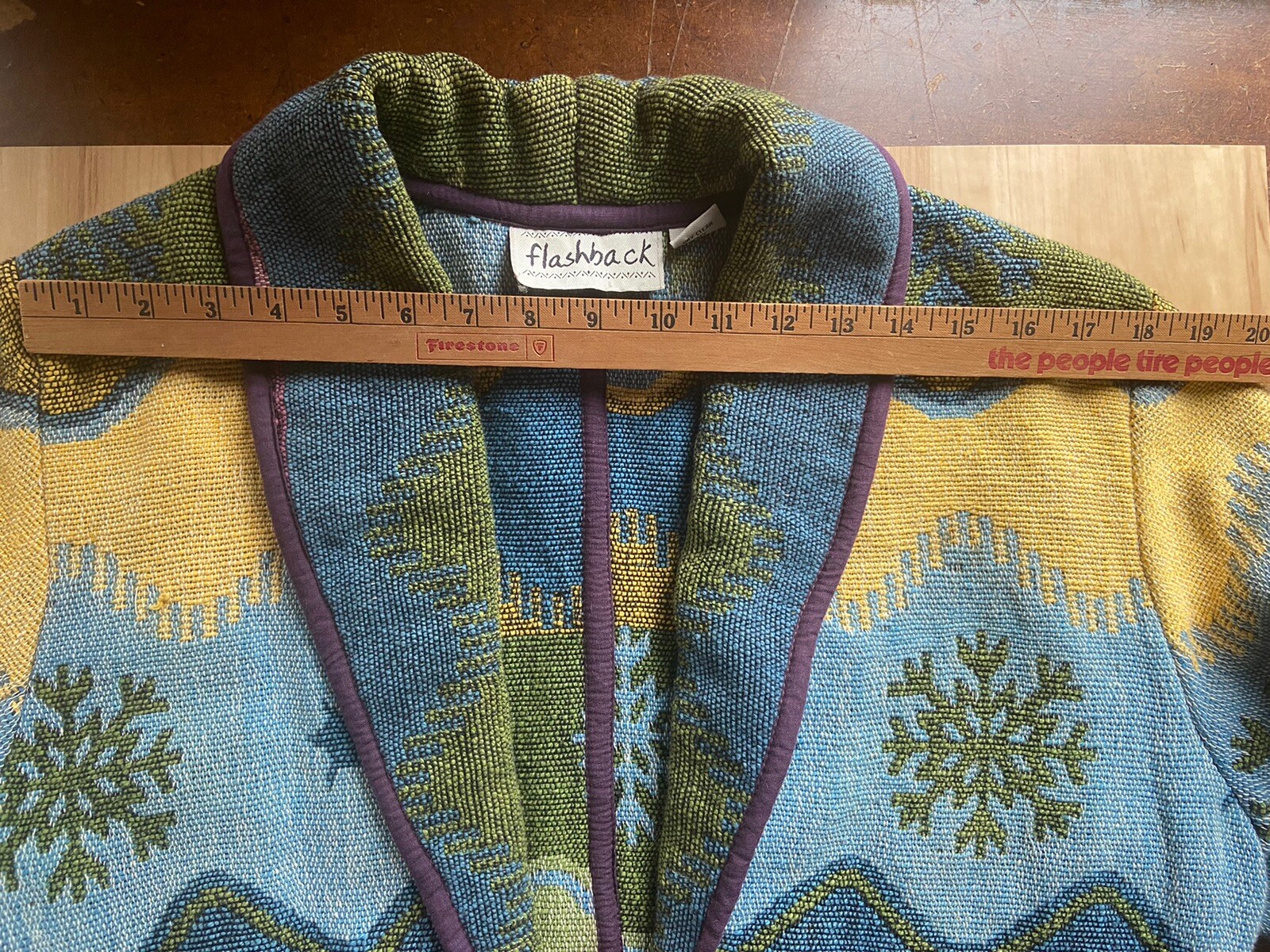 Flashback Jacket Women's Medium Tapestry Blanket … - image 13