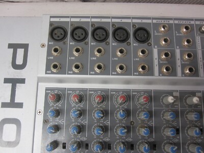 PHONIC MM1705 Audio Mixer DJ Disco Nightclub Studio Sound | eBay