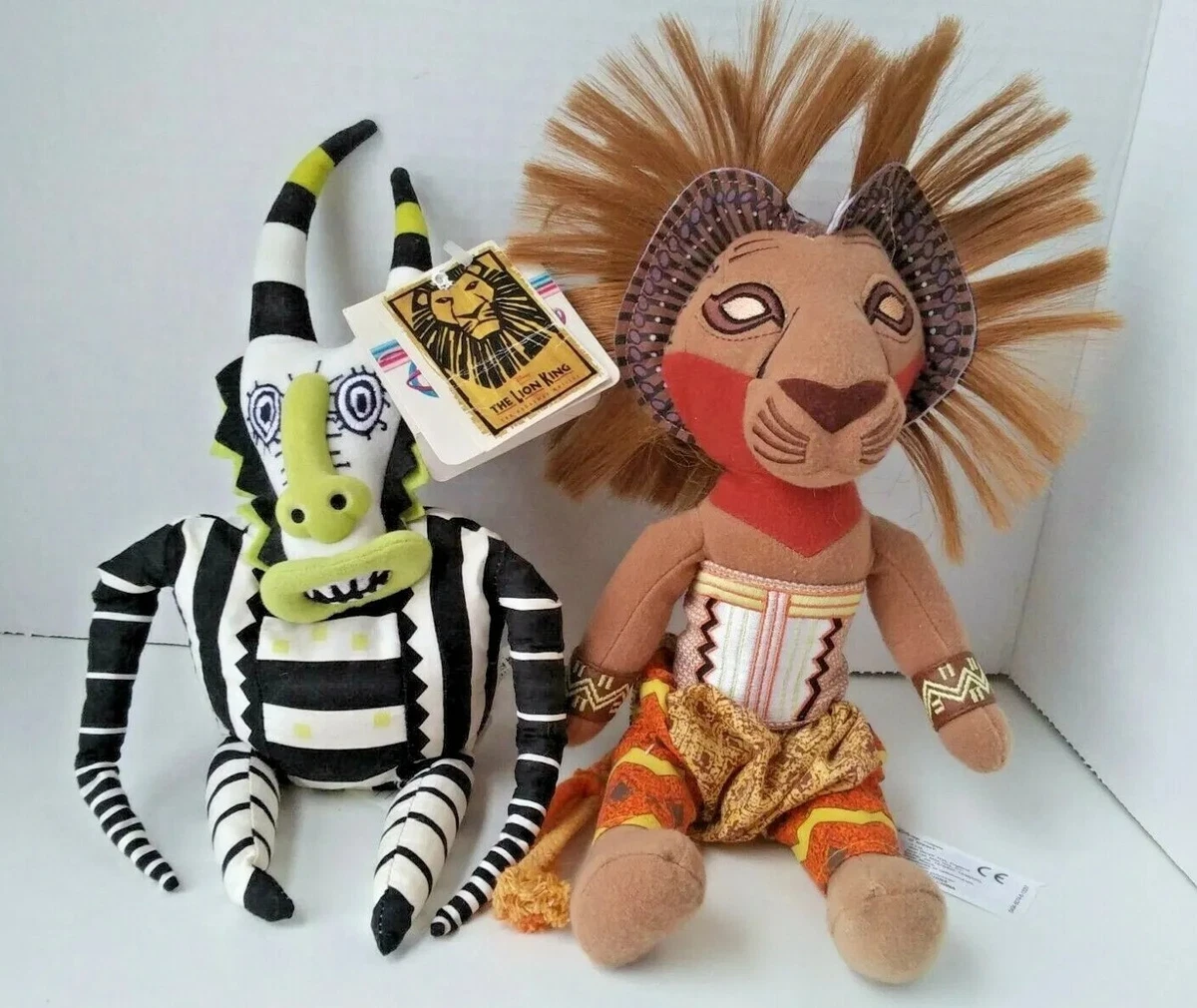 Lion king musical plush deals