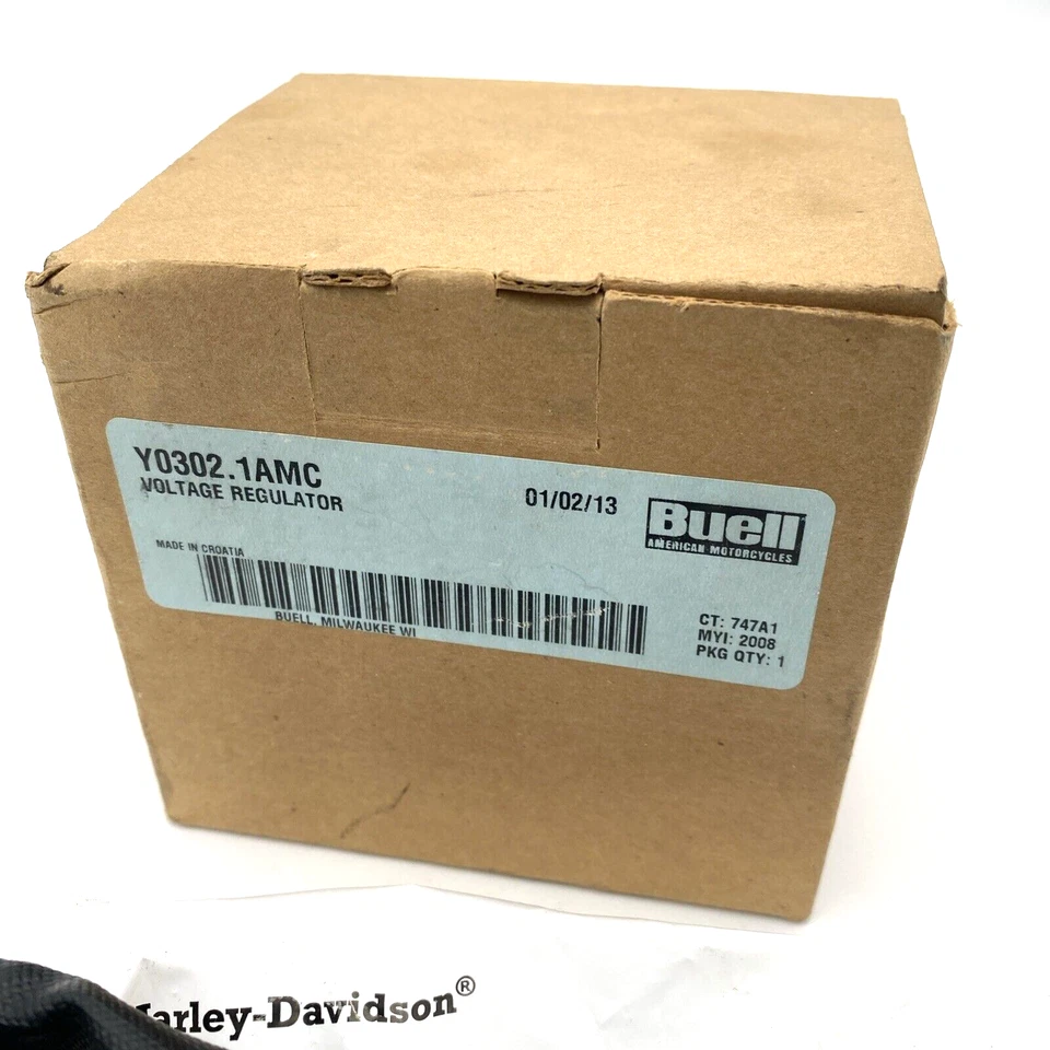 Новый из старых запасов оригинальный выпрямитель регулятора напряжения Buell Y0302.1AMC 2008-2010 11125R 1125CR - Изображение 2 из 4