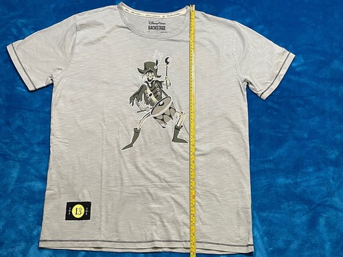Haunted Mansion T Shirt Large Gray Disney Parks Backstage Cotton Phantom Drummer - Picture 5 of 9