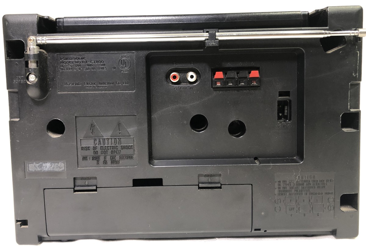 Panasonic RX-CT800 Boom box Portable Stereo Component | eBay