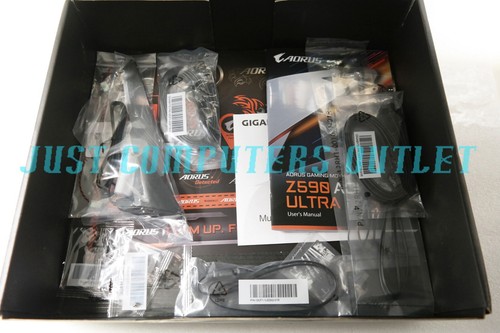 "NUOVO" Kit scheda madre "GIGABYTE Z590 Aorus Ultra (Wi-Fi 6) LGA 1200 ATX - Foto 12 di 13