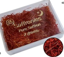 Golden Saffron Red Saffron Threads - 2g In Box 12 Pieces Shipping From USA