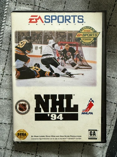 NHL '94 (Sega Genesis 1993) Box / Game / Manual TESTED EA Sports Limited Edition