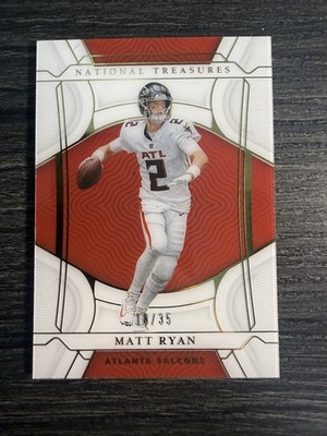 Matt Ryan 2021 Panini National Treasures /35 Falcons Football