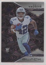 2023 Panini Black Rookies Royal /75 Deuce Vaughn #114 0q1p