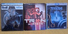 Tron Legacy 4K Steelbook Tron Ares 4k Blu Ray UHD Tron 3D 