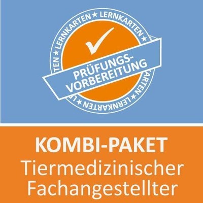 [.] Kombi-Paket Lernkarten Tiermedizinische /r Fachangestellte /r