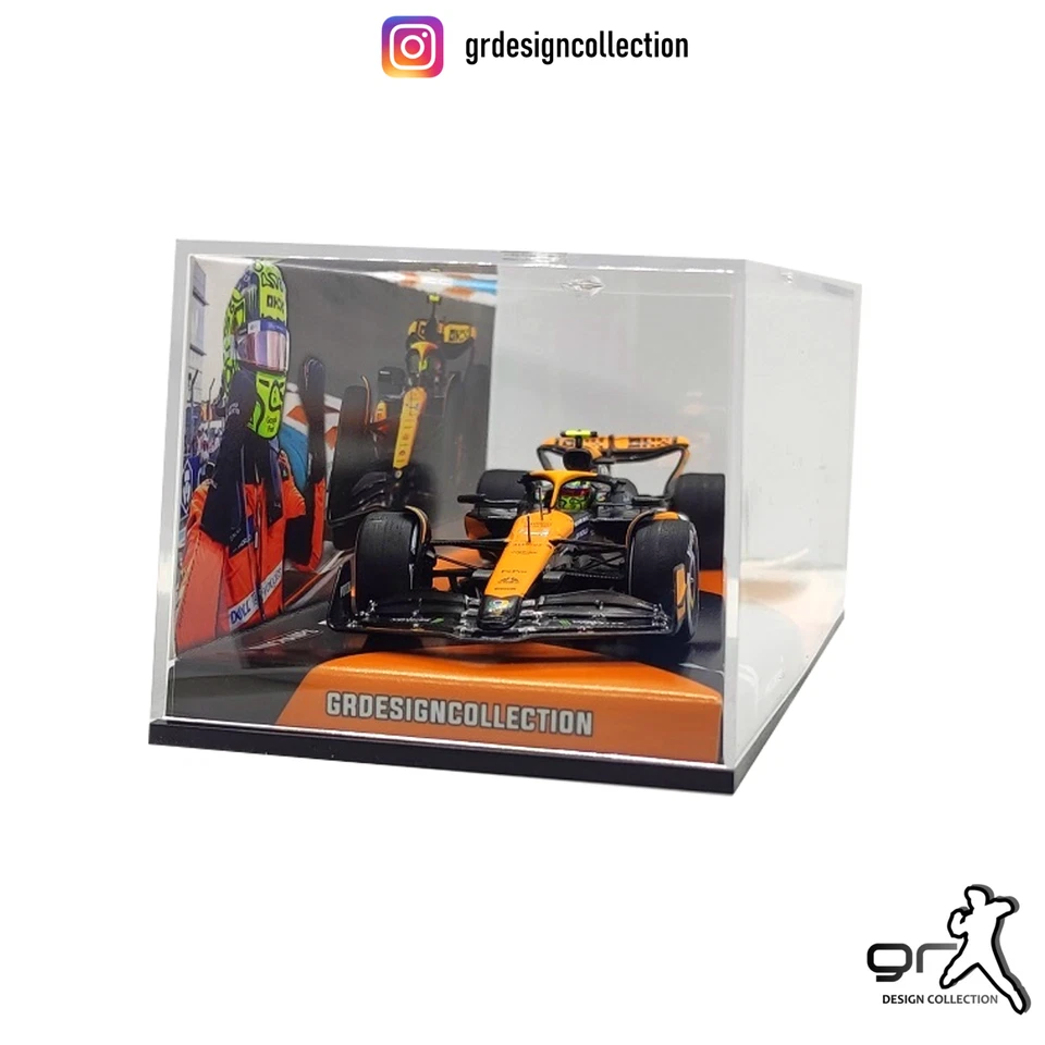 Lando Norris - McLaren MCL38 - F1 Winner Miami GP 2024 / Spark / 1:43 - Immagine 4 di 4