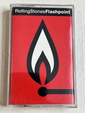 Rolling Stones Flashpoint Cassette 1991 Columbia Live Album CCT 47456