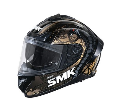 SMK Casco integral moto TYPHOON REPTILE (GL277)