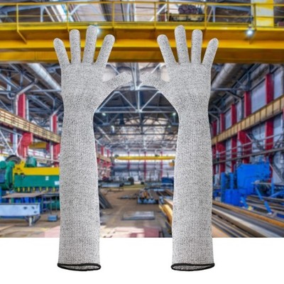 Full Arm Protective Sleeve Gloves Tear Resistant Construction Worker Essential