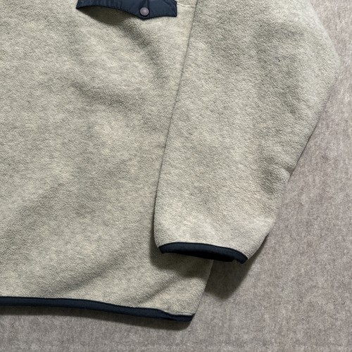 Vintage Patagonia Mens Synchilla Snap-T Oatmeal Fleece Sweater Large - Picture 3 of 13