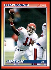 1990 Score #292 Andre Ware RC