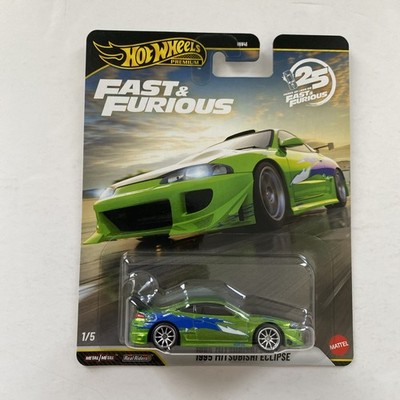 Hot Wheels Fast & Furious 25 Years 1/5 1995 Mitsubishi Eclipse Chase Neu Sealed